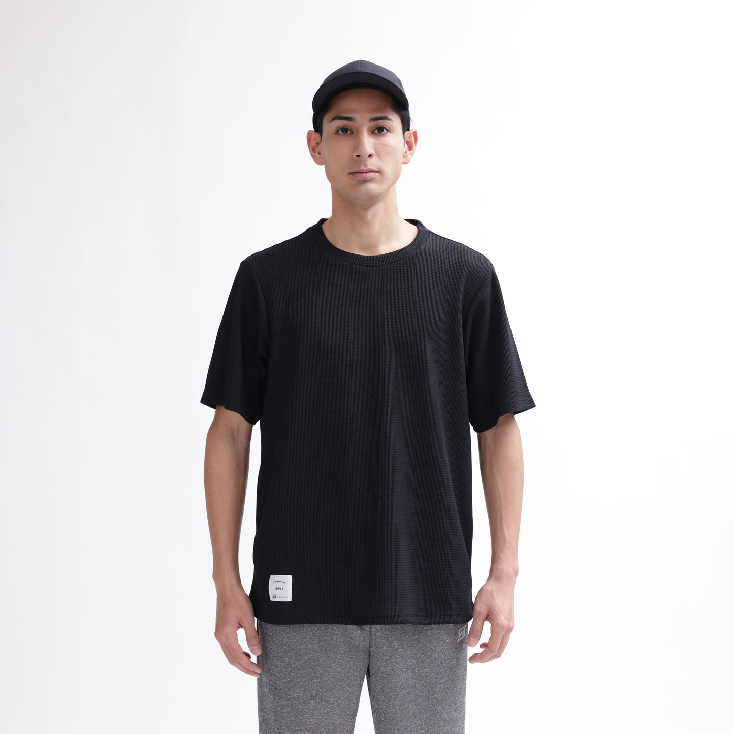 UVカットドライワッフルTシャツ