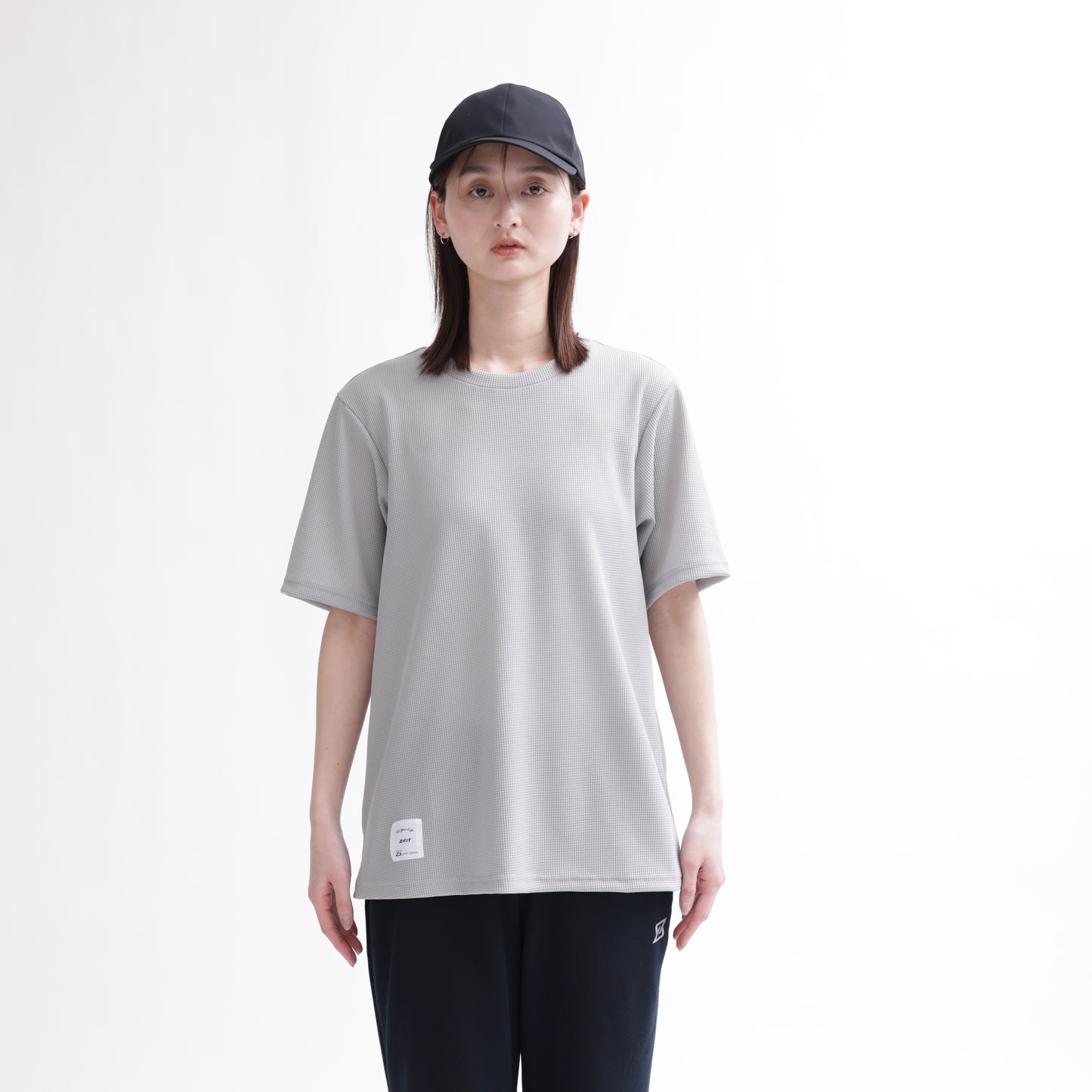 UVカットドライワッフルTシャツ