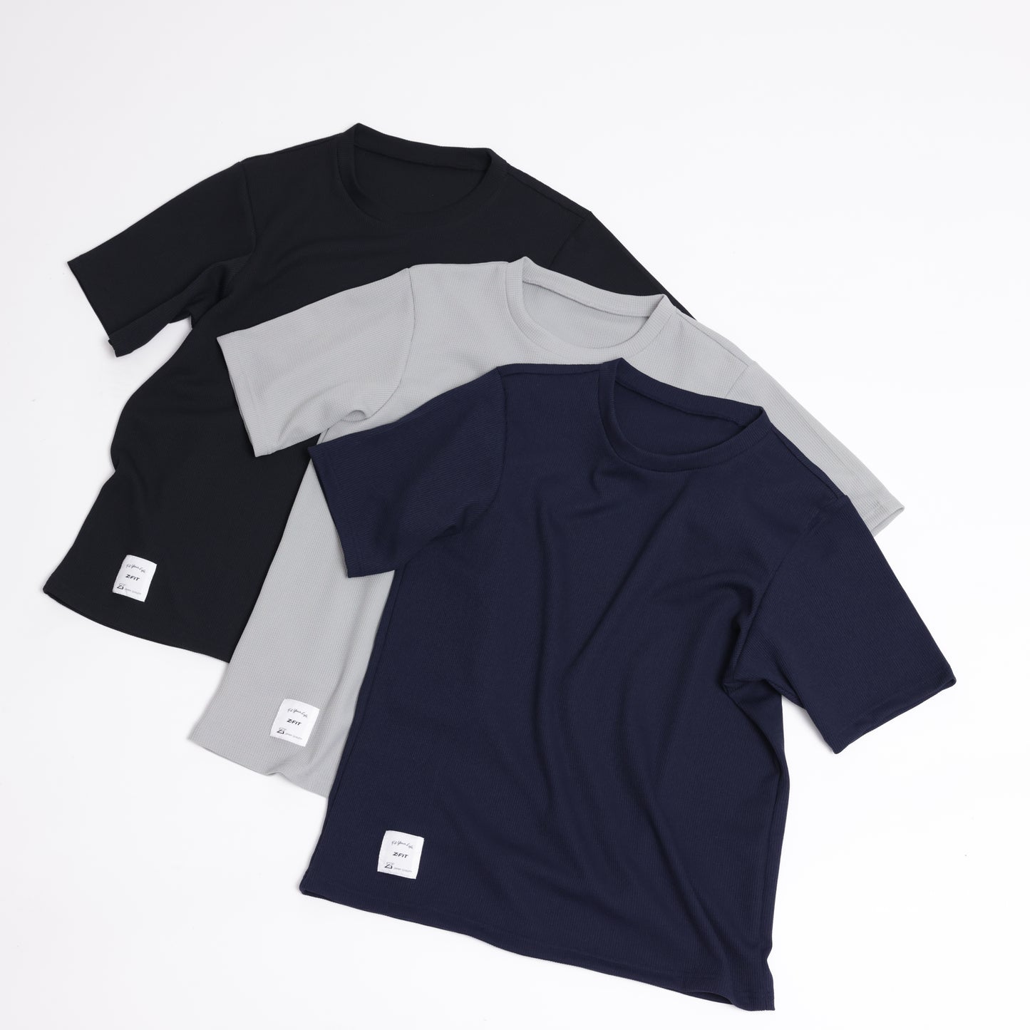 UVカットドライワッフルTシャツ